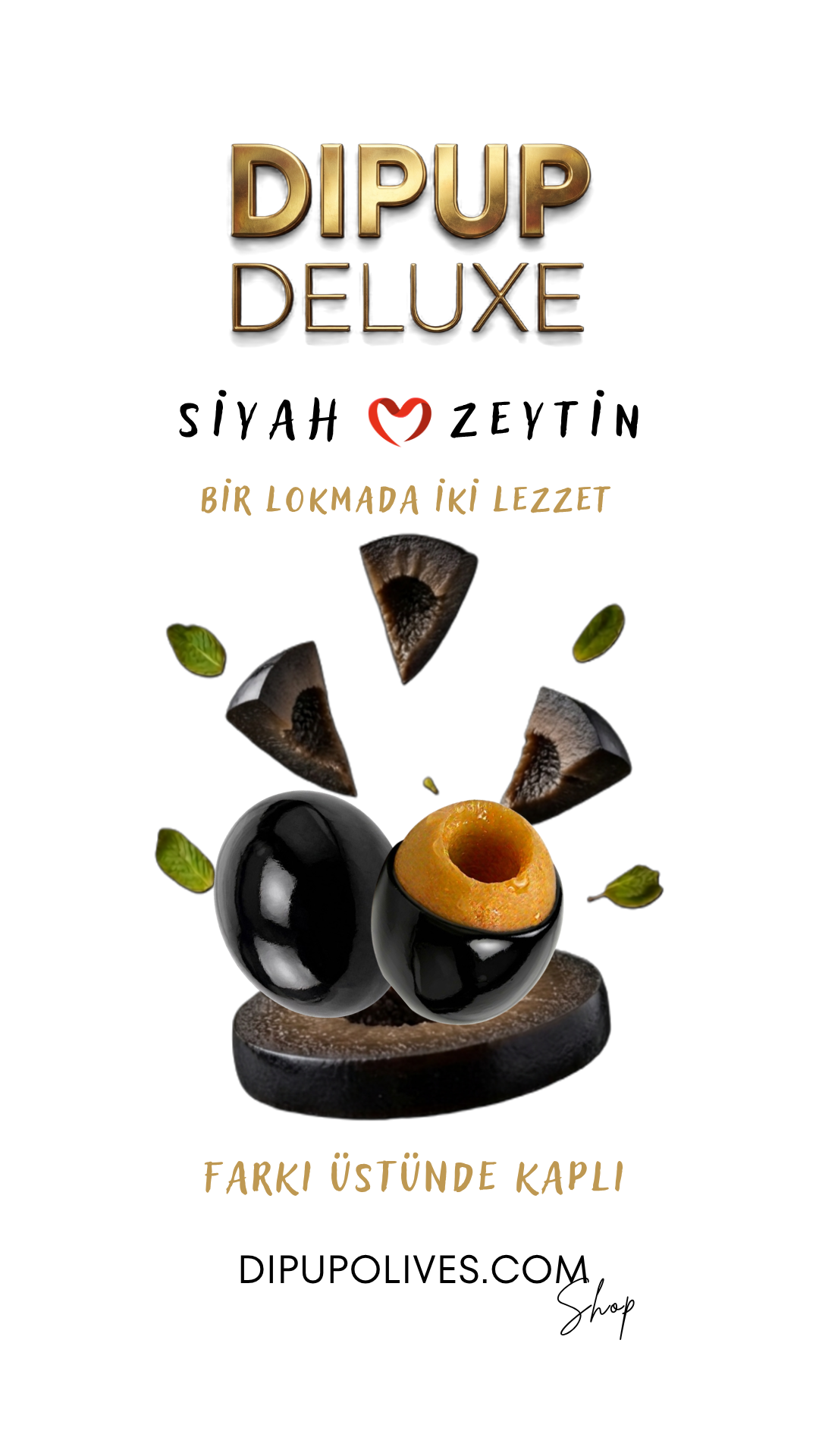 dipup siyah zeytin