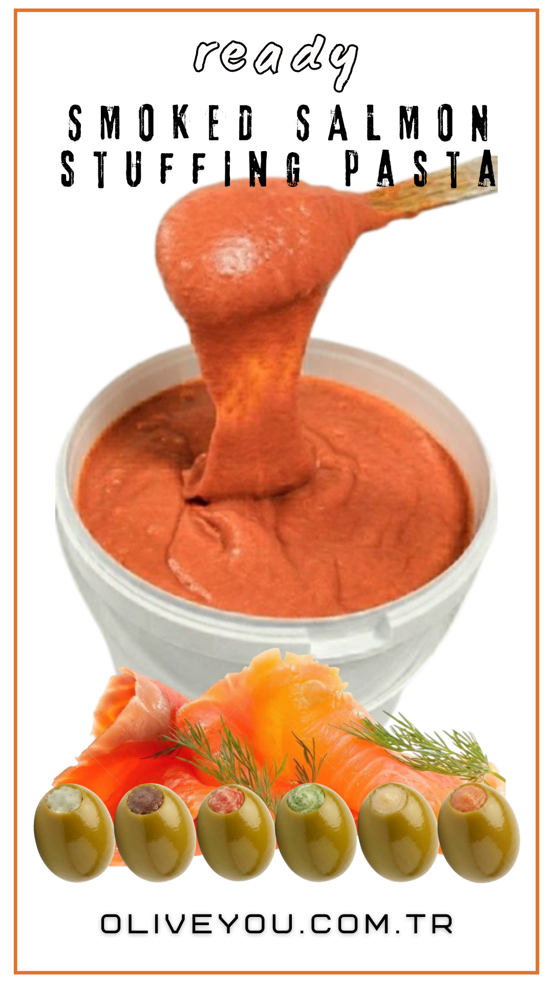 Somonlu Zeytin Dolgu Pastası